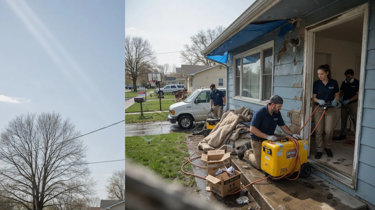 Basement Flood Cleanup in South Wayne, WI near me